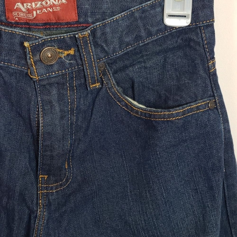Arizona Kids Relaxed Fit Jeans Size 14 Regular Boys Denim Casual Everyday (AO) - Picture 3 of 7